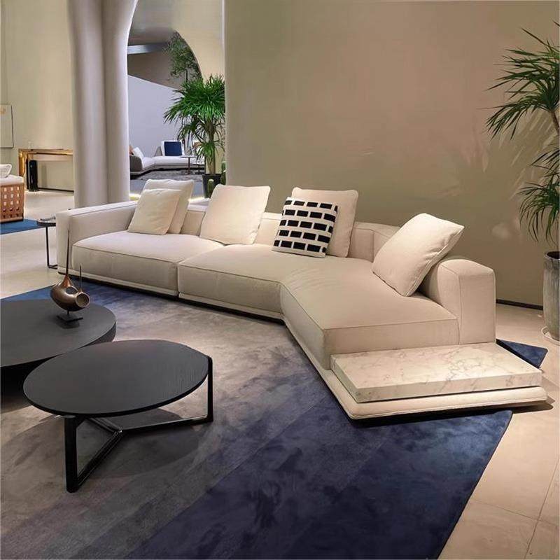 意式极简地平线布艺沙发客厅大户型别墅平层棉麻直排异形转角沙发,纺织面料/辅料/配套,纺织机械配件,淘宝优惠券,粉丝福利购,淘宝优惠卷