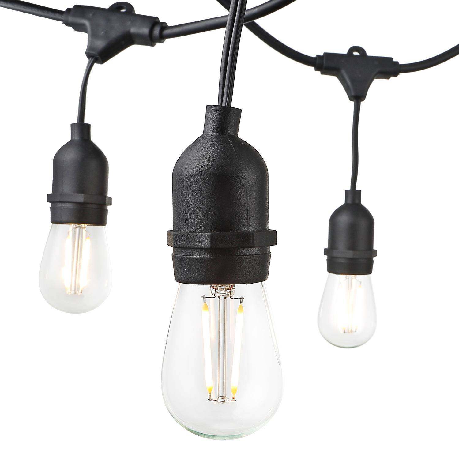 热销LED可调光灯串33FT10灯户外庭院装饰照明S14灯串,纺织面料/辅料/配套,纺织机械配件,淘宝优惠券,粉丝福利购,淘宝优惠卷