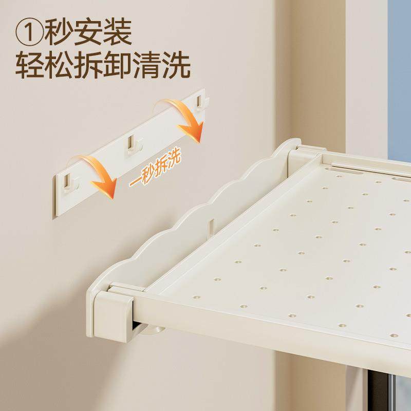 奶油风浴室浴巾架免打孔卫生间壁挂毛巾置物衣服收纳放置架子,纺织面料/辅料/配套,纺织机械配件,淘宝优惠券,粉丝福利购,淘宝优惠卷