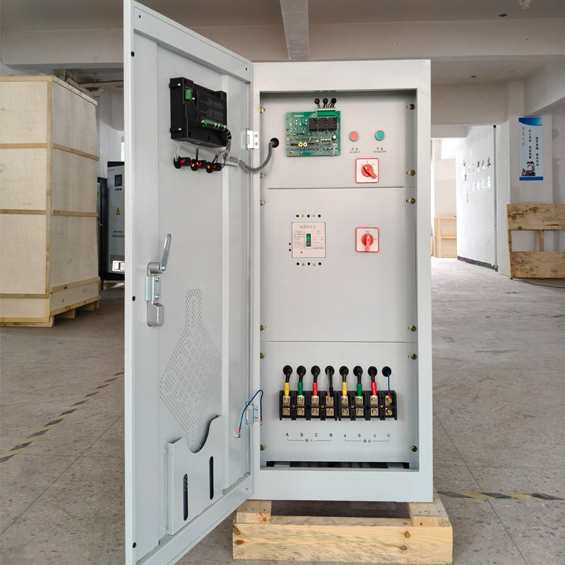 三相稳压器380VSBW-150KVA150KW自动补偿输入323-437V输出380V铜