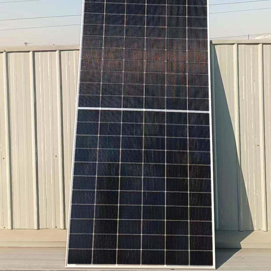 天合N型双面双玻700瓦太阳能光伏板太阳能电池板现货