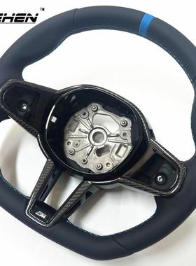 适用宝马新12345678系X3X4X5X6X7改装25款M4款CS碳纤维方向盘