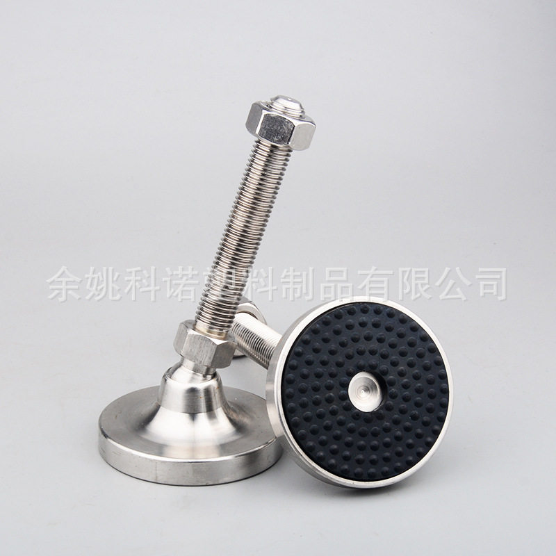 供应M16全不锈地脚 机械设备防锈调节脚杯 关节蹄脚 水平调整脚