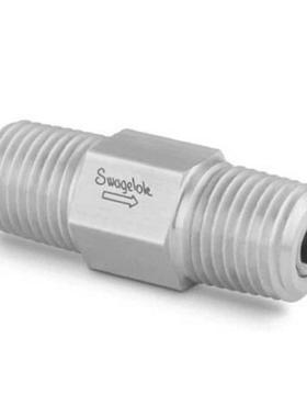 世伟洛克SS-4CPA2-3不锈钢提升阀芯单向阀1/4in.外螺纹NPT 50psig