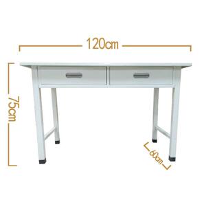 铁制诊察桌电RUJ桌子质办公脑桌A诊查桌侦察诊木察凳转桌凳一个起