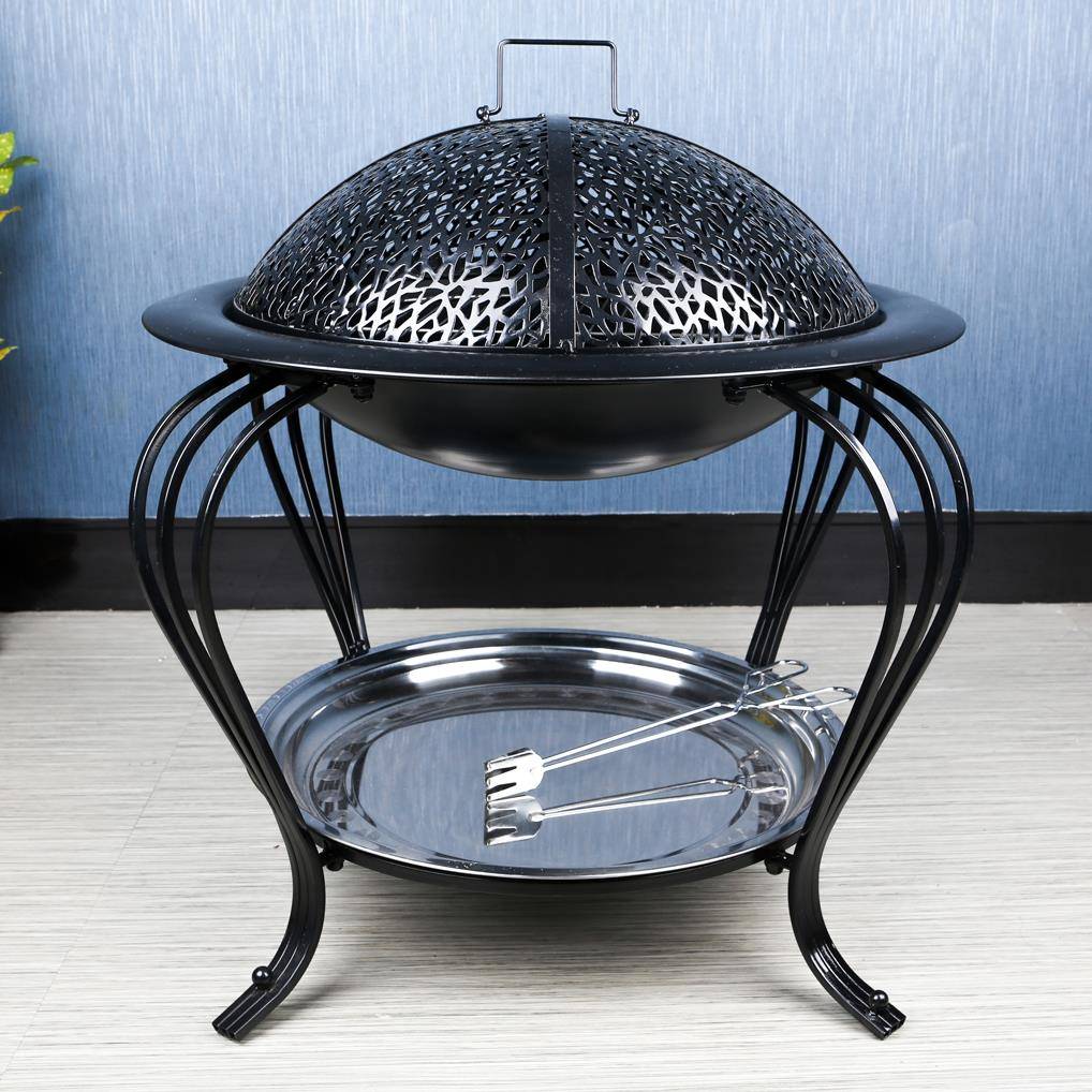 室烧内炭火用盆碳炉家炉子取暖户外火烤架无烟碳火CKU炉木炭火盆