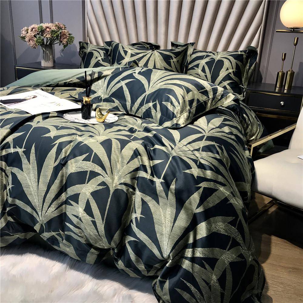 美匹IUP式轻奢马棉数码用印花被四件套简约全棉双人套高档床上品