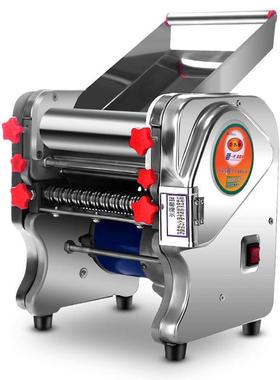 压机家用动不锈钢面条机商用全面52585自动小型擀面面机电饺子皮机揉机