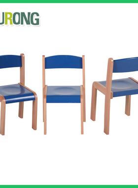 高档AFL实木习字生写学习椅子/彩色儿童学小椅子/幼儿学园小凳子