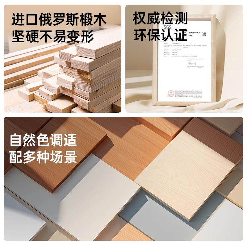 百叶窗古实木窗木帘阳台书房卧风室复古循环拉绳百URY叶帘卷帘窗
