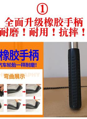 旗杆户外3NEF米缩2米旗杆伸不锈3手持4米2.5米米导游旗钢杆手摇新