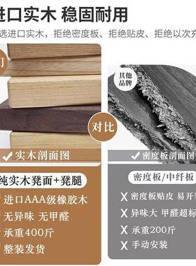 实木叠叠凳家居多能矮凳厅凳卧功室中圆凳椅子轻奢板凳89064新式