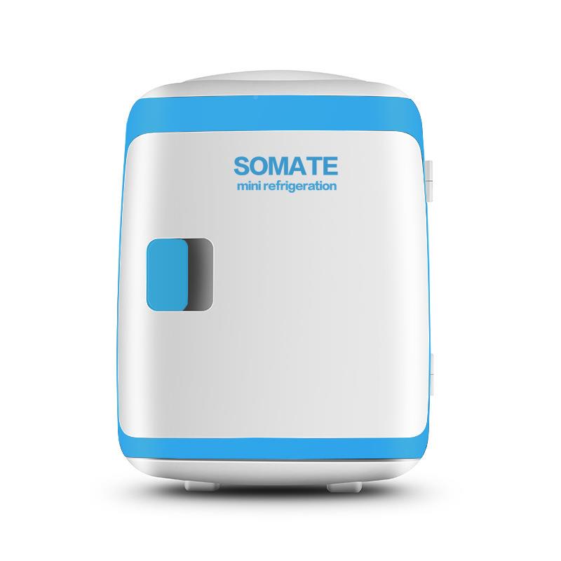 索美13单制冷迷你家小型冰箱制冷宿JFQ舍用车载冰箱两用L车家两特