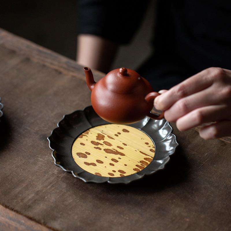 壶养壶茶承垫日式复古泡瓷台陶ZHV茶壶托垫承家干用烧水壶隔热垫