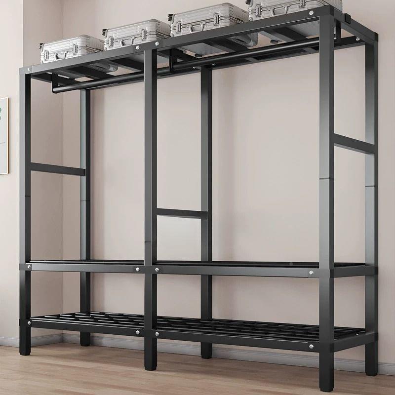 卧室加粗加厚坚固布衣柜大容量免安架结衣钢简易BWF家用装实收纳