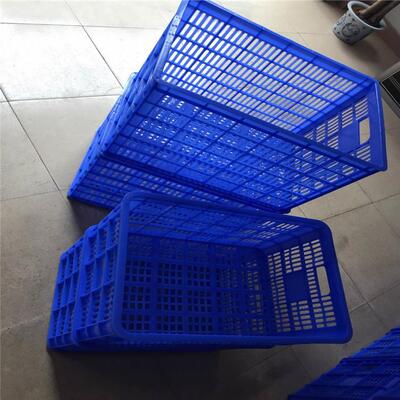 网孔漏CKN水8塑料周转胶箱970*680*40湖南周株洲筐货架箩快递转筐