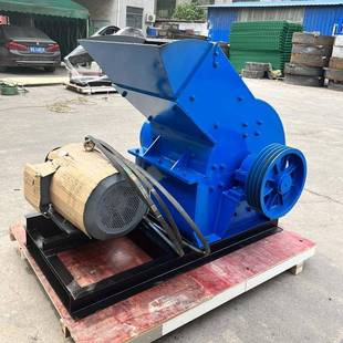 小锤式 破碎机移29066动煤矸碎石砖头打砂机加气块混凝玻璃土粉设型备