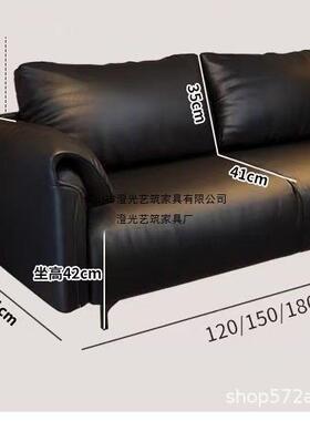 DIS沙发厅小布户型民宿出租客房双三位大象耳朵懒人人直排艺沙发