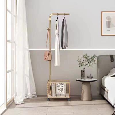 铁艺衣帽架落地NRI简易架子家展用卧室内房衣间服挂衣架服衣装店