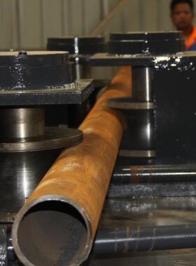 卧式89-114-219钢管弯拱机100IZC方管H型钢弯机15圆9圆管冷弯机