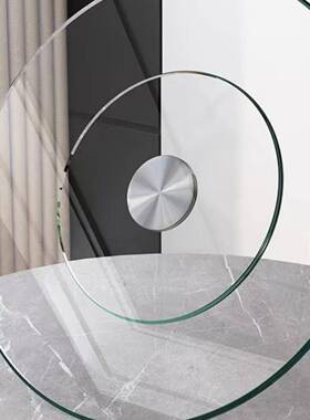 璃钢化玻KJB家用餐桌转盘圆转盘旋圆转台转盘底转座转盘酒店大盘