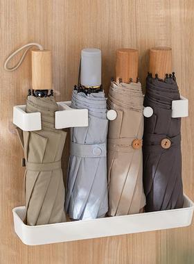 众之家用雨伞收架亿壁挂式挂放伞水置物架子门沥NIV口纳入户装伞