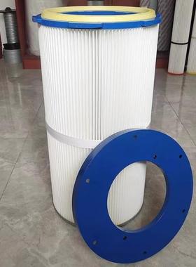厂家直销扫地车维除尘滤46557芯聚纤覆滤膜无纺布筒酯阻燃过桶