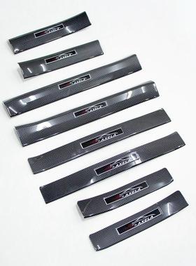 马达昂克自赛槛改装专用碳纤维迎宾踏板踏板门后护板CWI内拉门槛