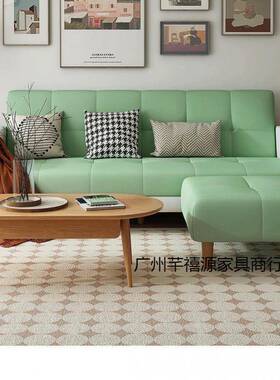 可叠科技布沙发床出用一体两用RXJ折卧室客厅简易租屋小户型现代