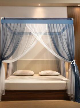 双纱宫廷落地蚊帐家用卧三室2025新款1门.5开公主1米层8双96177人大床