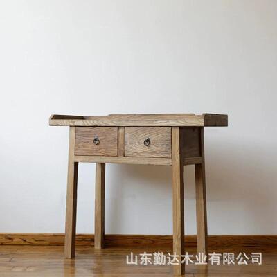 复老木供桌21162香榆案佛台家用供台立桌古柜实木小条案桌新中式