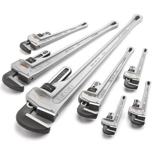 里奇1RIDGD铝柄直管钳1-480寸管道工具3105快速KUA水I管钳36寸24