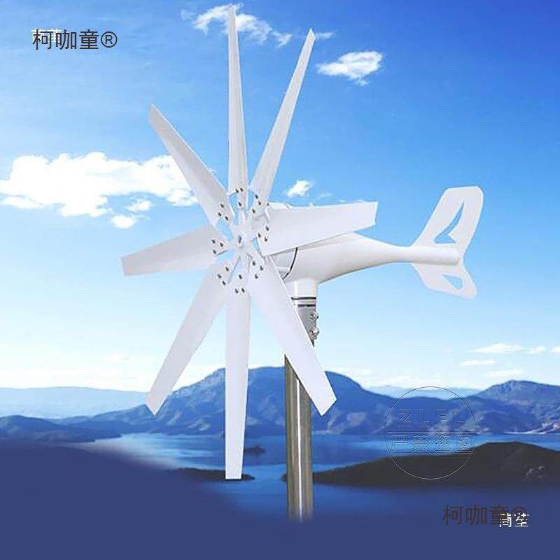 风300W风力发电机组带充电控制器风力发电机车能源涡轮90488麦的