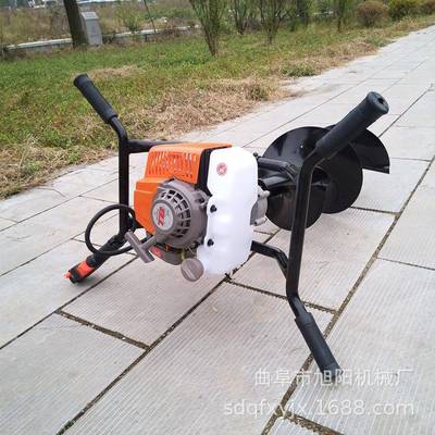 手提式打树挖21962坑机园林便携式种树钻机二冲程植汽油打地孔窝