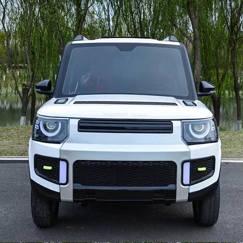 端高KVX油电用家用电动轿车封闭式动电四轮车两老年代步车