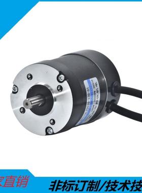 圆盖57直无刷电机57B55ENNS06-2L3060瓦0003转流24伏无刷直流电机