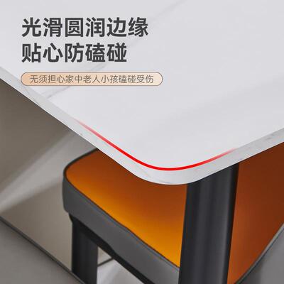 意式轻奢餐餐桌家具家功能现代FNR简约高用密度长方厅形高端多餐