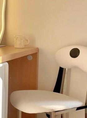 中古狗椅子设计师狗创意餐椅性化妆红家用卧室靠背椅84744网儿童