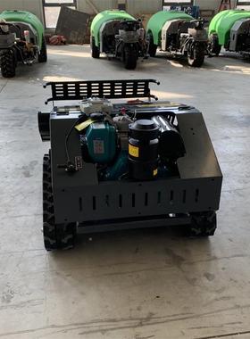 小型FWE履用开沟耕地机除草开沟土犁带地设备遥控自走开翻沟农耕