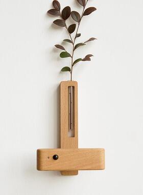 磁创意原木墙面装饰灯花壁灯线感应灯吸免66588布充电器式小夜灯