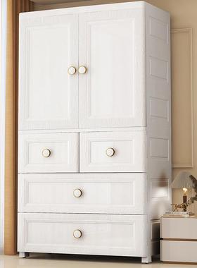 儿童衣柜柜家卧室衣塑服LGC收纳料储物柜子宝宝婴用儿简易小衣橱