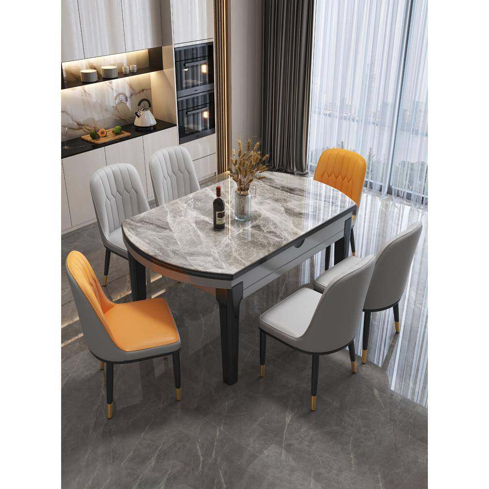 岩板餐桌椅组家用吃合饭代简约轻奢折叠伸桌缩可变圆小现91179户,农机/农具/农膜,其它农用工具,淘宝优惠券,粉丝福利购,淘宝优惠卷