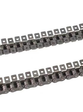 工业传动节节弯链条内外弯板输链条单孔/双0863606B侧10送A12A16A