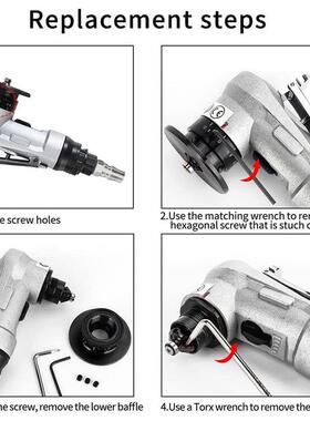 倒角迷WWG你气动倒角机h4手持式金属铝材修边cham度feringmaci5ne