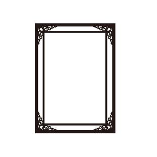 4开古风装卡纸仿镜片镜创面意卡纸画室裱框裱边饰裱师YNO训卡装纸