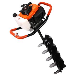 地钻挖坑机小型多功能农用冻土打窝机果园施肥种植机冰钓钻打洞机