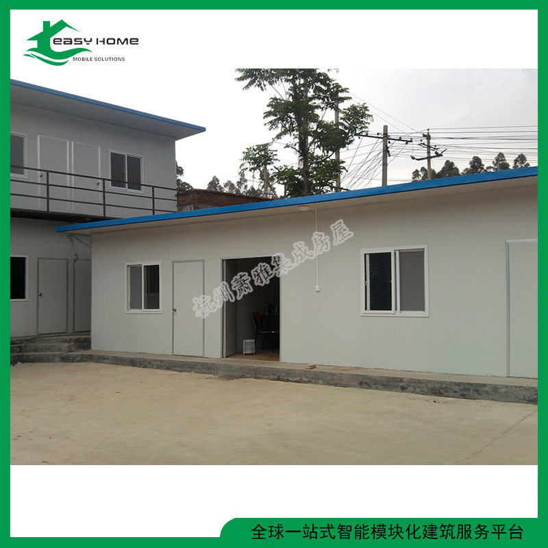 厂家直卖活动板房防火板房彩钢活动房工人工地板房宿舍简易房