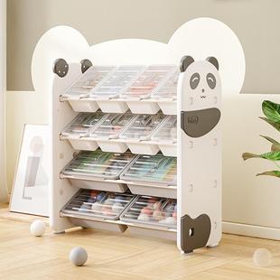 乐其儿童玩具收纳柜防尘设计室内儿童收纳柜大容量储物柜分类存储