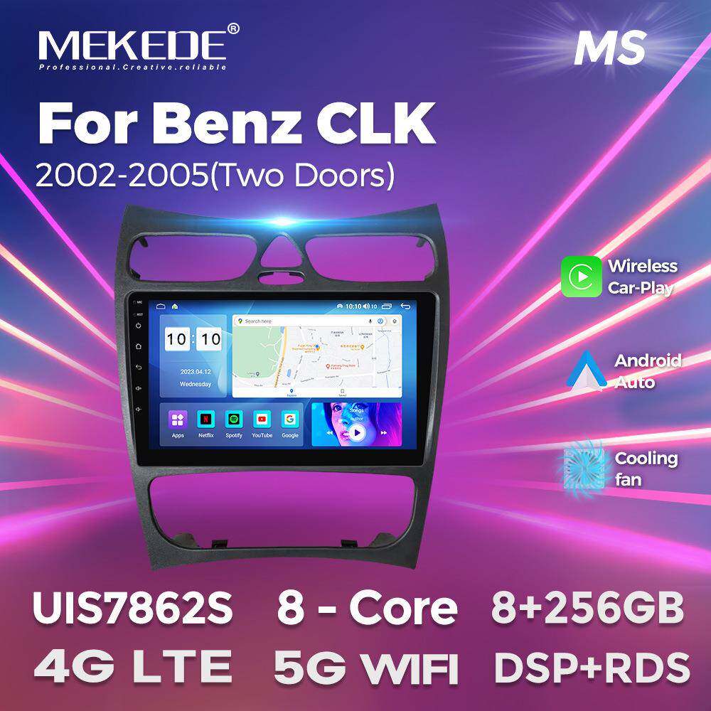 适用于奔驰跑车CLK两门BenzMercedesCLK320车载安卓导航主板