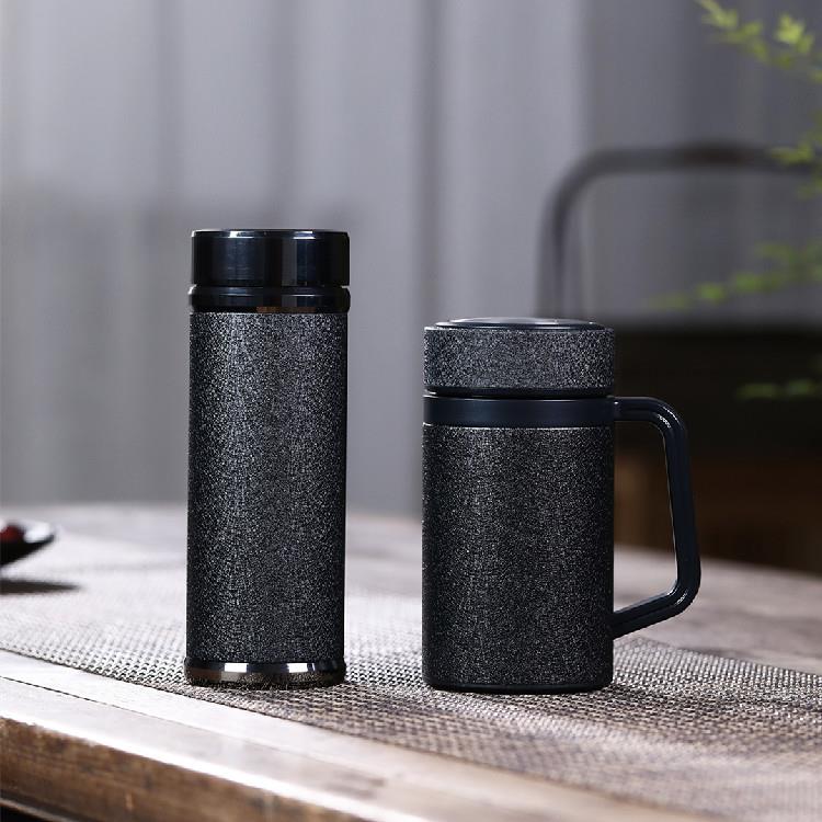 紫砂保温杯宜兴原矿内胆紫砂杯茶壶茶具直发